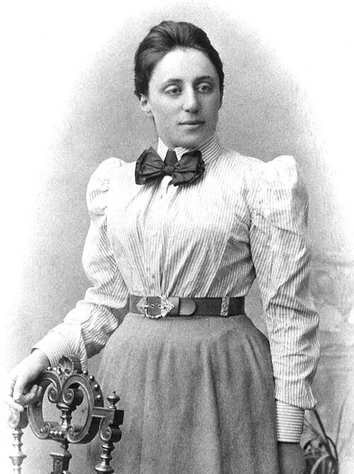 the only picture of Emmy Noether online